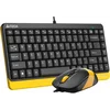 Клавиатура + мышь A4Tech Fstyler F1110 клав:чер/желтый мышь:чер/желтый USB Multimedia (F1110 BUMBLEBEE) Клавиатура + мышь A4Tech Fstyler F1110 клав:чер/желтый мышь:чер/желтый USB Multimedia (F1110 BUMBLEBEE)